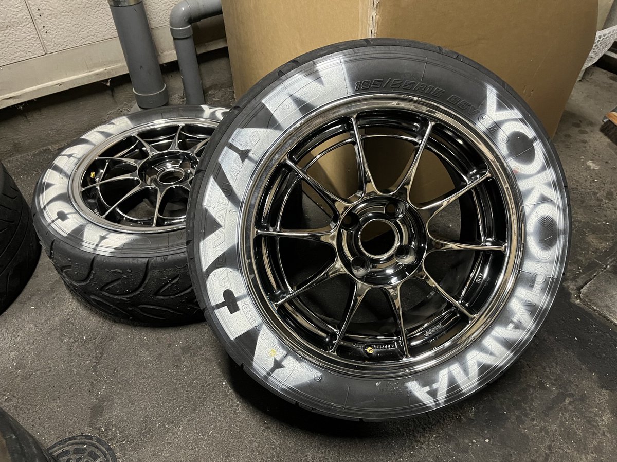 個人的に1番好きなホイールはエンケイNT03です🚗💨 サーキットは
