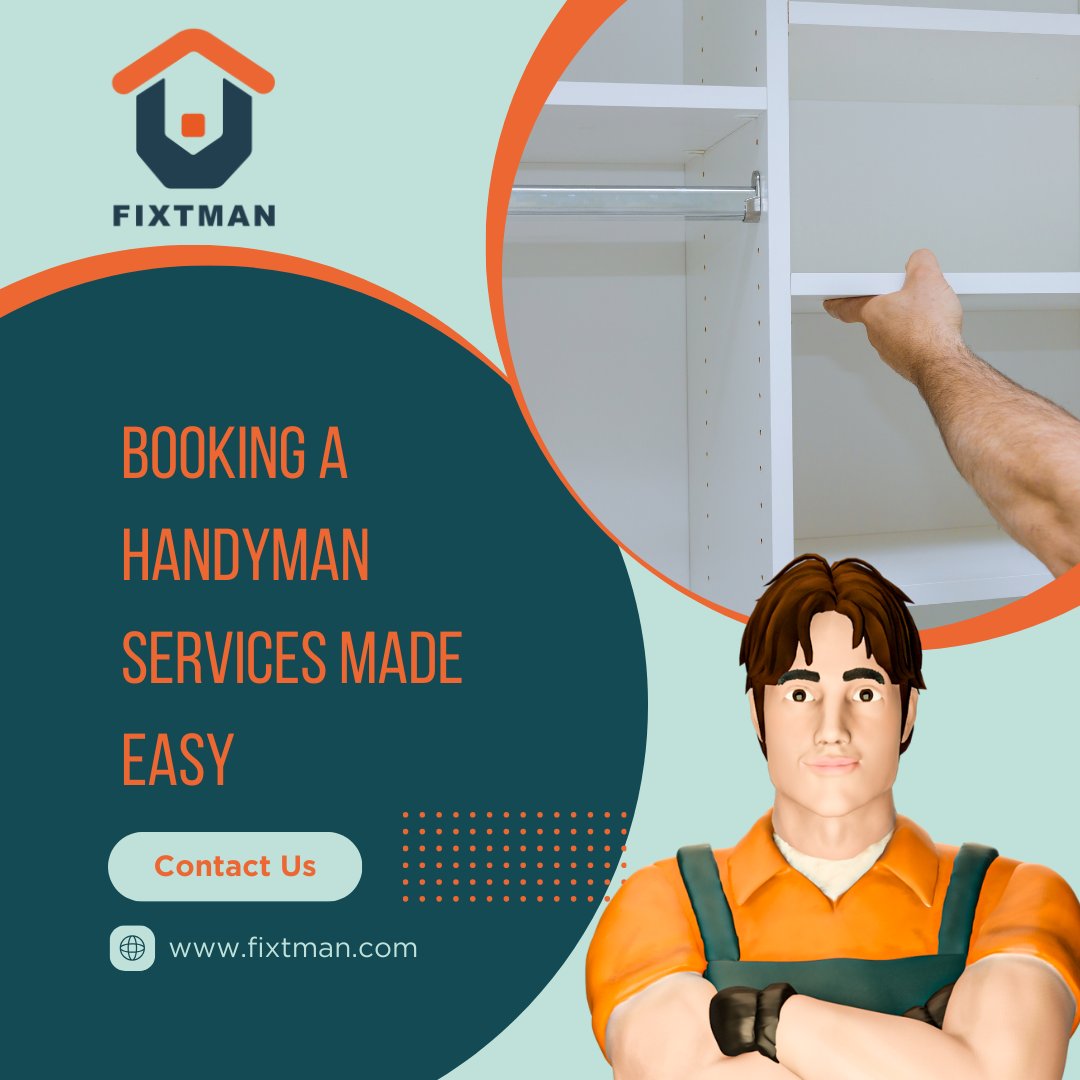 With FixTman, from assembly to mounting, you're in good hands. Our reliable Handyman App services ensure perfection on the first try. #FixTman #HandymanApp #ReliableHandymanServices