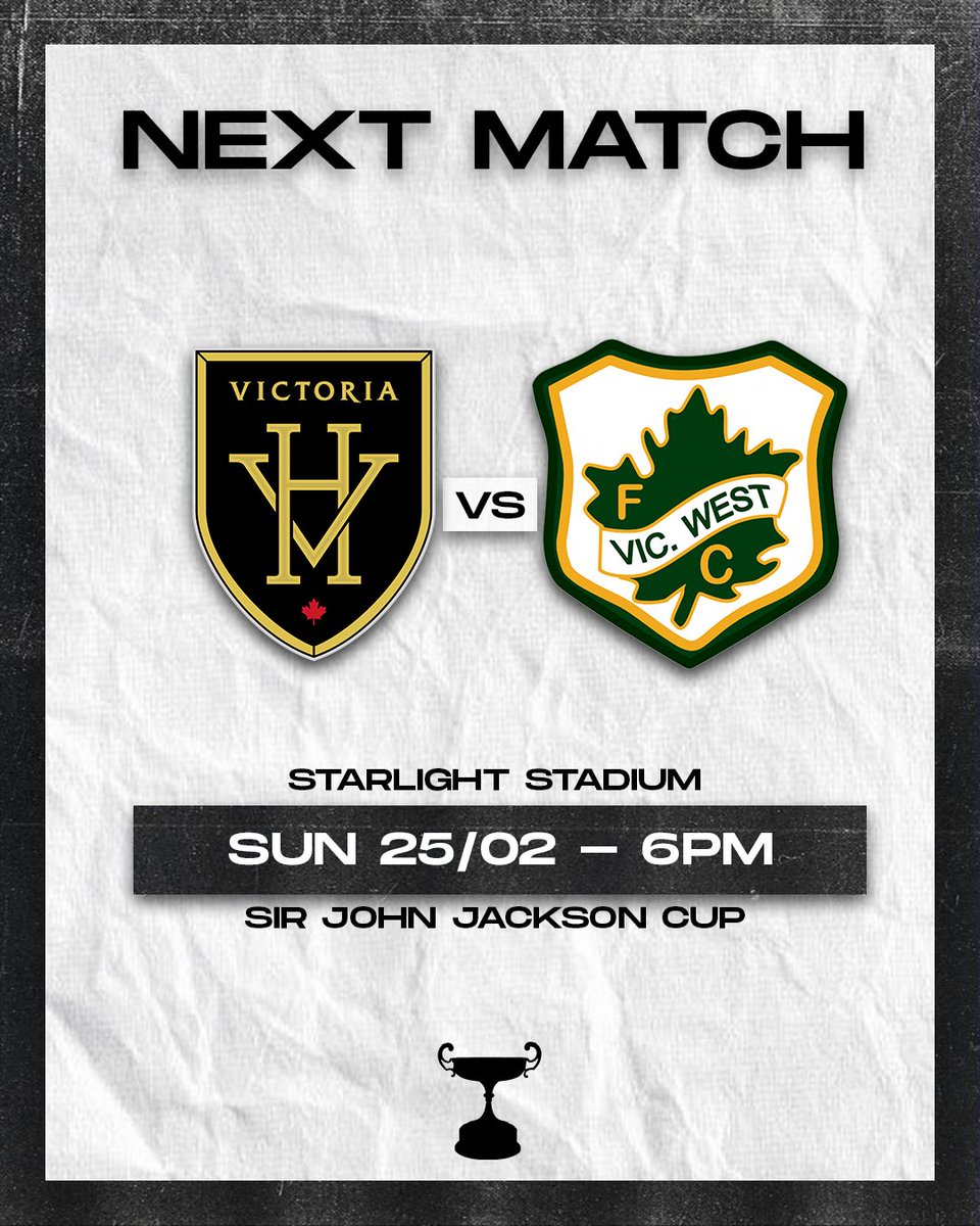 📢🏟️ Get ready for the next thrilling match in the Sir John Jackson Cup! We're facing off against Vic West in the quarter-finals. Join us at Starlight Stadium this Sunday at 6pm to show your support for the Highlanders residency team. Admission is free! 

#QuarterFinals #MatchDay