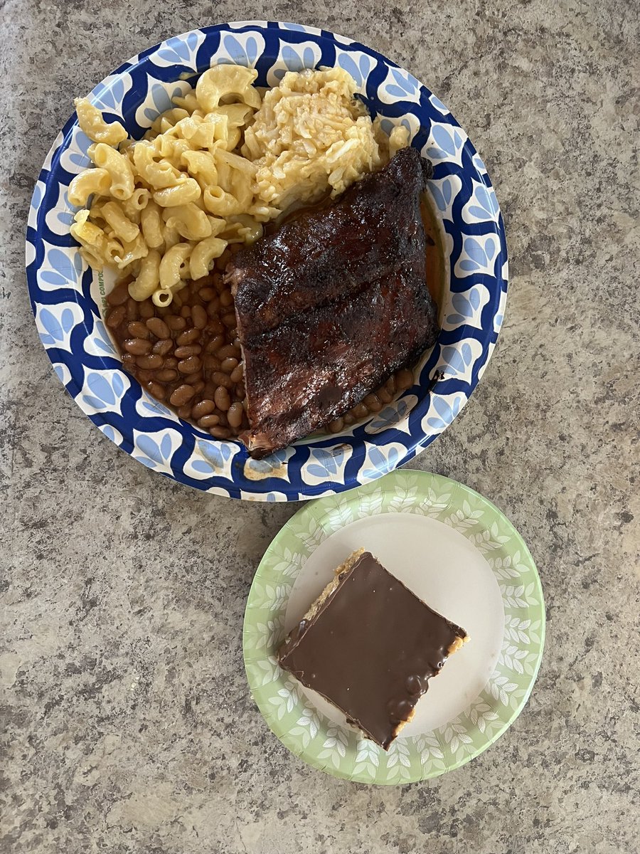 Ribs and Pulled Pork still available out at the Matthew’s Building