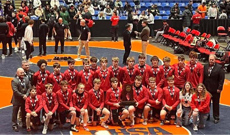Congratulations to our VCHS Boys Wrestling Team! 4th Place at Dual Team State!