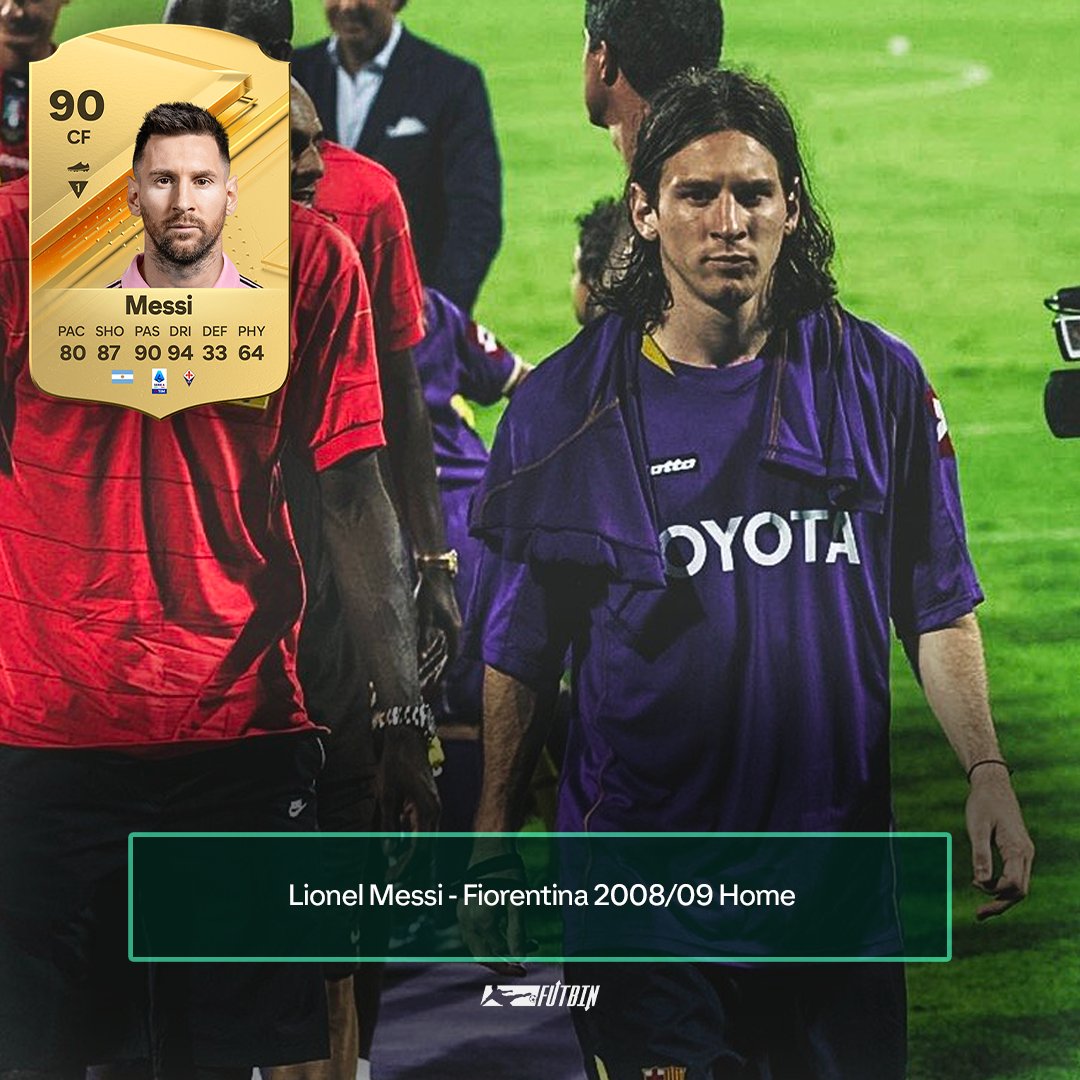 🇦🇷 Lionel Messi - Fiorentina 2008/09 Home