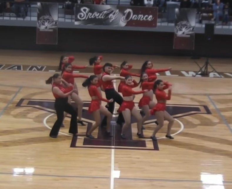 Phoenix Flames Competing at the YISD Spirit of Dance Competition!! Giving it their all and leaving it on the dance floor🩵🤍#FirstandBest #PhoenixFamily