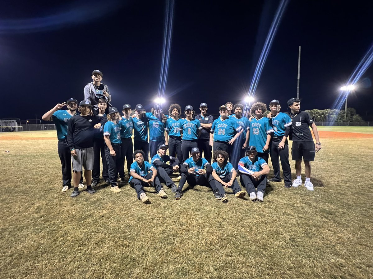 EastLeeCountyHS's tweet photo. Boys baseball hits it out of the park on Opening Day with a thrilling walk-off victory against Moore Haven, sealing a 7-6 win! ⚾️ Huge congrats to Coach Jason Derkevics on his first career victory as a Jaguar! #ELCHSBaseball #OpeningDaySuccess #JaguarPride https://t.co/UXLgQJqstM