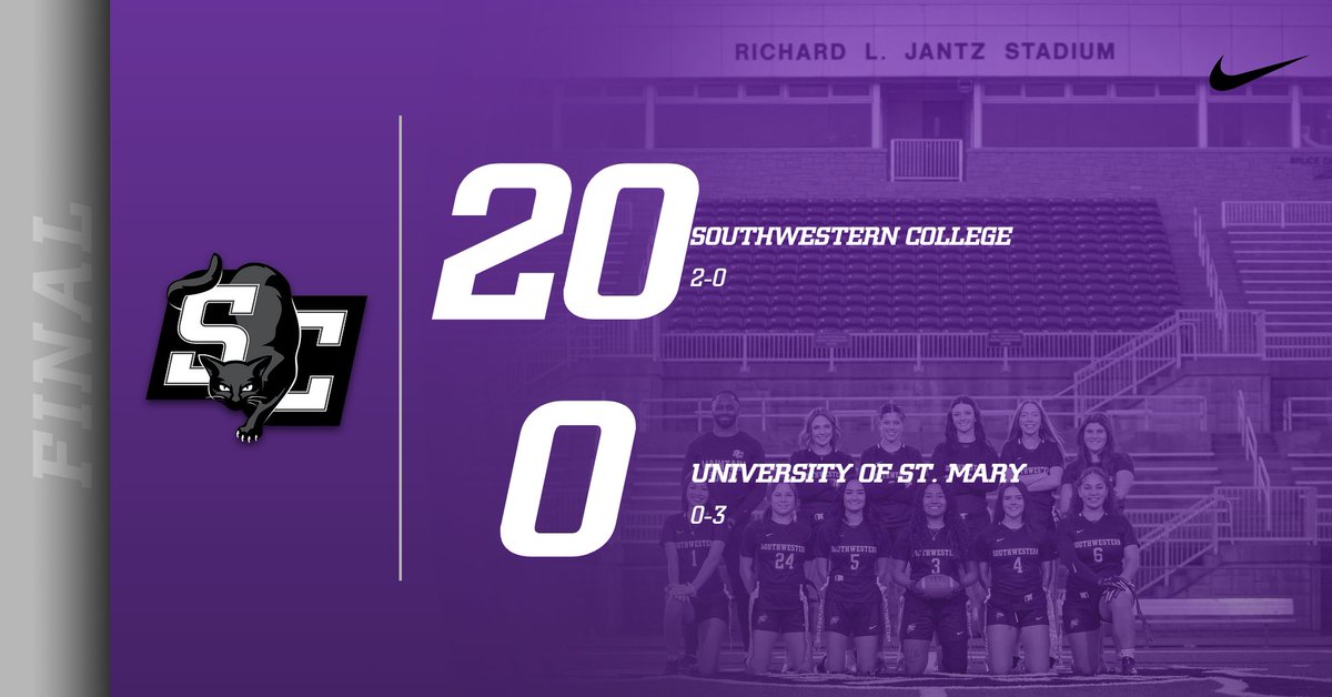 Southwestern College Women's Flag Football tweet media