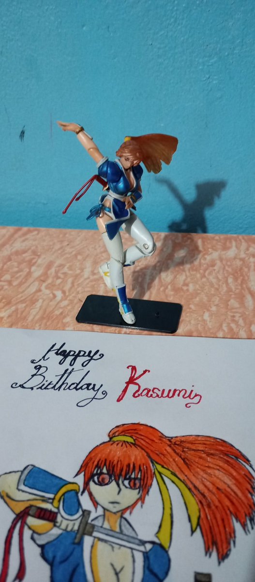 Angellhell666's tweet photo. Para dibujar a Kasumi me base en mi minifigura colecciónable de la marca Kaiyodo Takara del año 2005.

#Kasumi  #DeadorAlive #DEADORALIVE6 #Kaiyodo #TAKARA #figureaction #KoeiTecmo #ninja #ninjutsu💮 #japan  #teengirl #waifu #ecchii #bigtits #mulos #rule34 #drawing #draw  #dibujo https://t.co/nJutFL9R0F