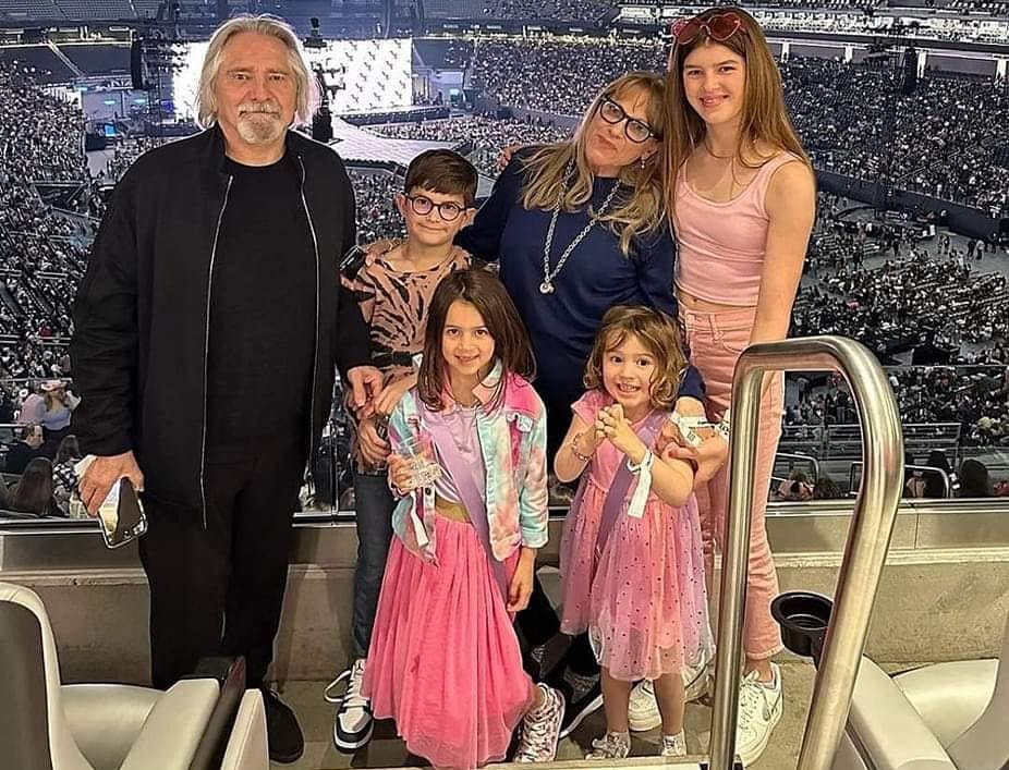 Because I needed to see Black Sabbath bassist Geezer Butler at a Taylor Swift concert with his grandchildren.