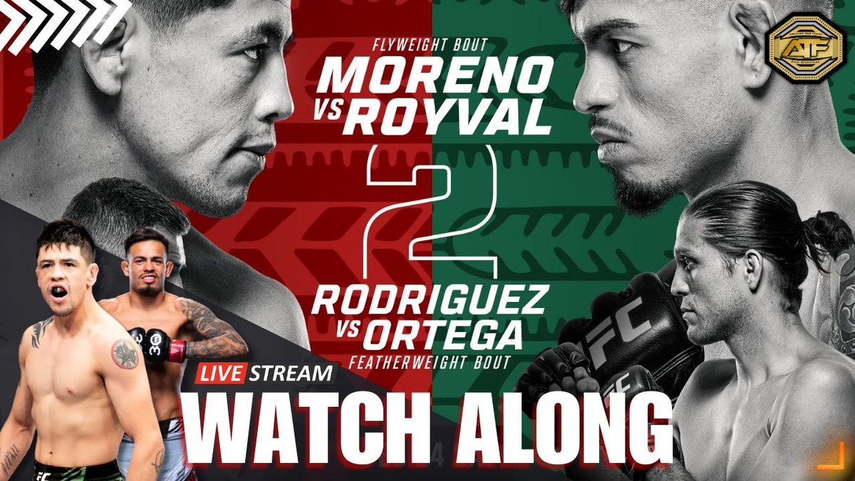 ATF_MMA's tweet photo. ⚠️ 30 MINS ⚠️

Join us for: 

🔴Pre-Fight Breakdowns 👊
🟢 KO &amp; Submissions Reactions 😱
🔴 Future Fight Predictions 🤔
🟢  Have Your Opinions Read Out LIVE! 🗣️

LIKE &amp; SUBSCRIBE 📺:  
https://t.co/du5khAGGyy 

#UFCMexico #MMA #UFCLiveStream https://t.co/5hiAWpt2H6