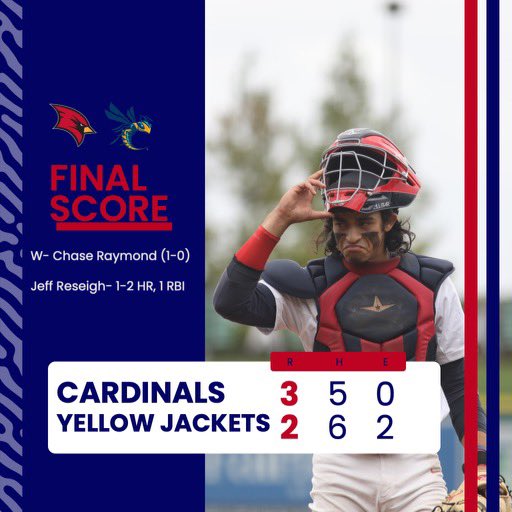 ♦️Cards take the series behind a great @tylermmclaren start in GM1 & 7th INN 💣 by Jeff Reseigh in GM2 @NickBastian1723 picks up a SV @HechtSteven only allows 1R w/quality start GM2 @carsonbassett_ got the Cards out of a 5th inning jam @ChaseRaymond21 slams the🚪& earned the W