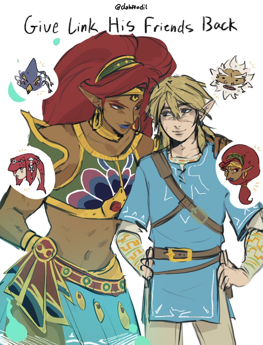 +urbosa !! the gang is back together🙏‼️ next one they’ll all be together

#TheLegendOfZelda #botw