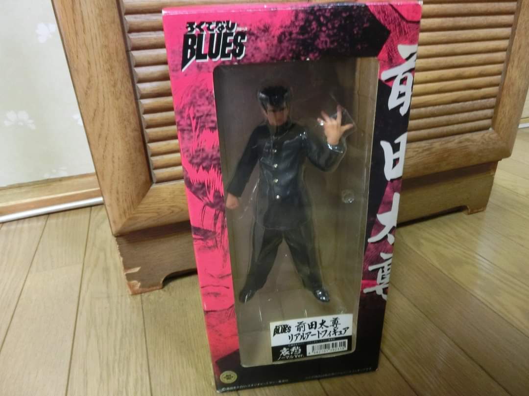 ろくでなしBLUES　前田太尊　リアルアートフィギュア　2体セット ろくでなしBLUES 前田太尊 リアルアート フィギュア 哀愁 ノーマル🥇