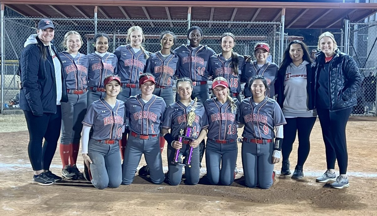JV Warriors win the Gena Frith Classic!  #PraiseHardPlayHard