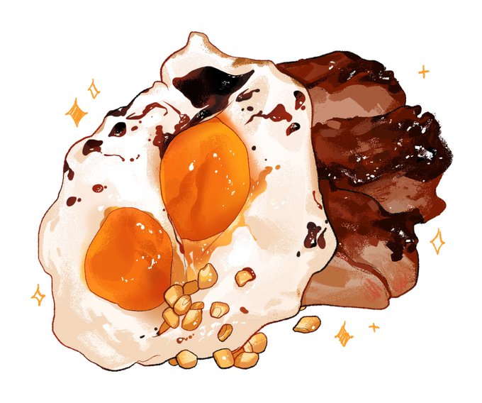「fried egg still life」 illustration images(Latest)