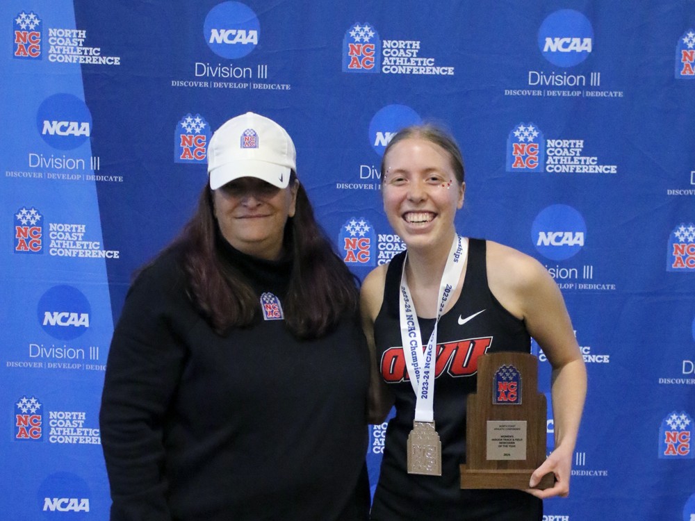 Ward Named Newcomer of Year, Women's Track &amp; Field Third at NCAC
battlingbishops.com/news/2024/2/24…