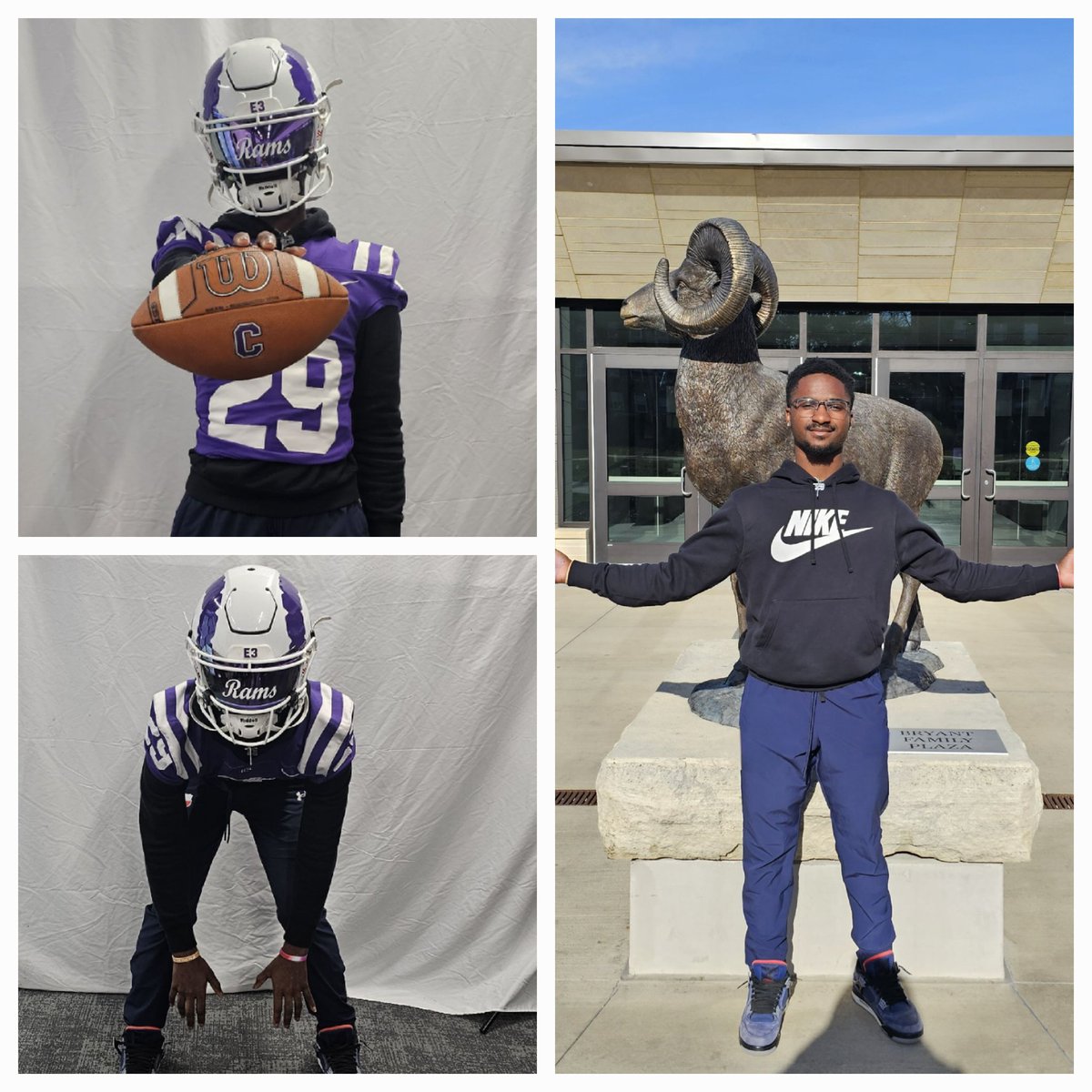 JYoung5_'s tweet photo. Had a great experience visiting @CornellCollege! Thank you for the experience! #RAMILY #GORAMS @CoachJuscik @coachkaltenmark @coachWRacine @CornellCollege @pifedog_nation @CornellRamsFB @MaxBoland_FB also Coach Womochil! https://t.co/gLnF6MEllM