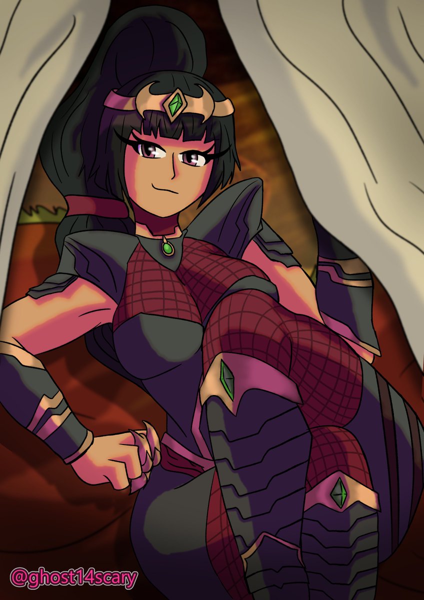 ghost14scary's tweet photo. Fanart of Cass, which at this point is a oc of nicky :D https://t.co/gB6c5fzfbP