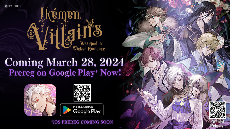 ikevil_en's tweet photo. 🦋COMING MARCH 28TH🦋
Pre-Registration is now open for Google! 

🔻 Pre-Reg For Android Below🔻
https://t.co/xOLYwYaCn1

👉Follow this account and spread the otome news!

Keep your eyes peeled for iOS Pre-Reg closer to release date! 👀
#ikevil #ikemenvillains #ikemenseries #otome https://t.co/fW7vo5IZA7
