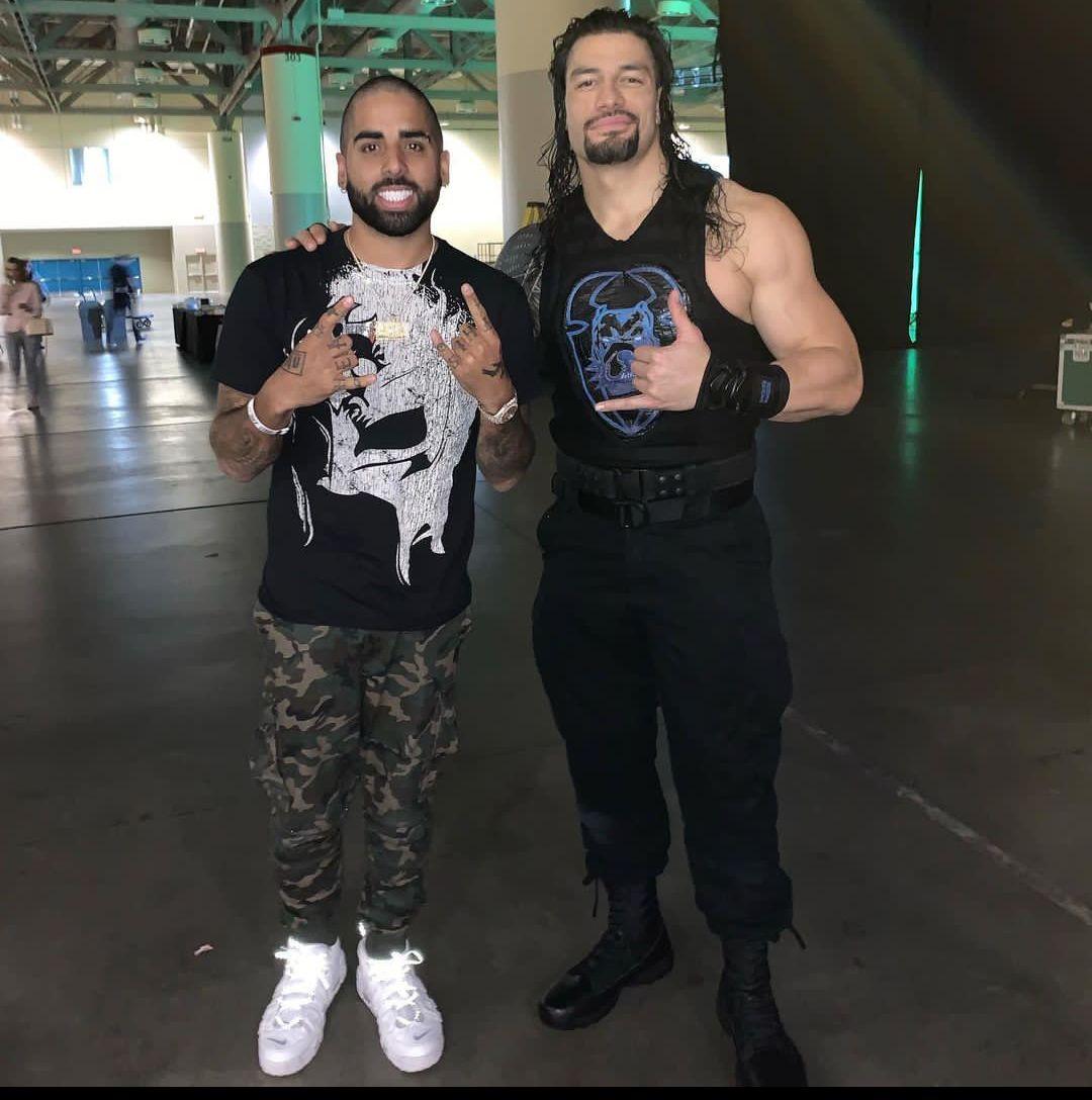 With Roman reigns . . . #WrestleMania #wrestling #RomanReigns #RomanReignsmustwin #sourcelove