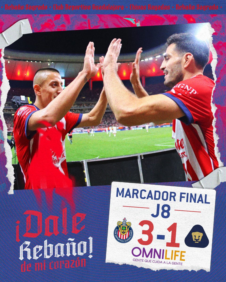 Con goles de <a href="/Cc4Official/">Cade Cowell</a>, <a href="/pollobv/">Antonio Briseño Vázquez</a> y @GuzmanPocho06, además del regreso de <a href="/CH14_/">Javier “Chicharito” Hernández</a>... 

🇫🇷 ¡GANÓ EL GUADALAJARA! 🇫🇷

#DaleRebaño 🐐