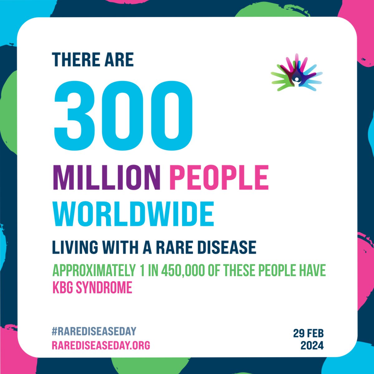 KBGFdn's tweet photo. KBG syndrome isn't just rare....it's ULTRArare.
#KBGsyndrome #RareDiseaseDay #RDD2024 #everylinkmatters #KBGfdn https://t.co/h6iqLBI0B6