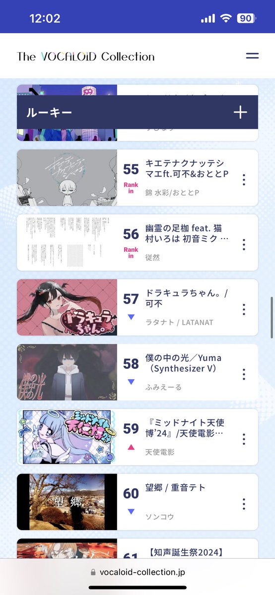 Latanat_220627's tweet image. 12時毎時ランキングなんとか残ってます、、！😭
聴いてくださった皆さんありがとうございます、！

もしこれから聴くよ。という方、応援してくれる方がいれば、「コメント」「いいね」「マイリス」の3点セットお願いします、、！！🙇‍♂️

#ボカコレ2024冬ルーキー 
#ボカコレ2024冬