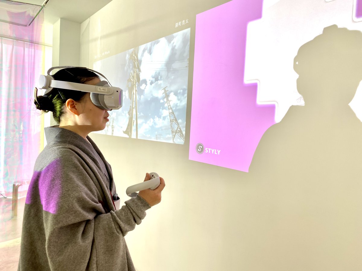 TivruskyPepelu's tweet image. VR体験の様子です👾❤️‍🔥👾
#NVS23 #NEWVIEW