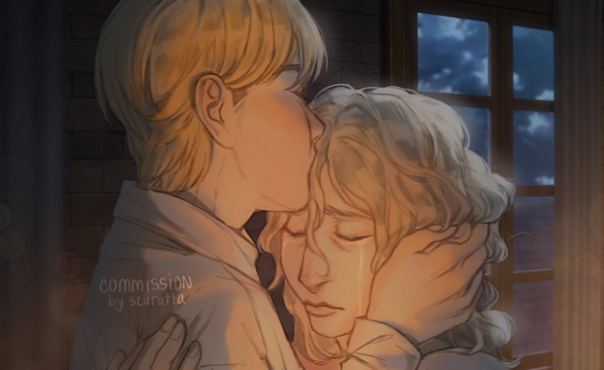 scurat1a's tweet photo. I love this comm sm!! *thats customer’s oc. So adorable 😩 #arminarlert #AttackOnTitan (comm me pz tho) https://t.co/ugG8dCv1sx