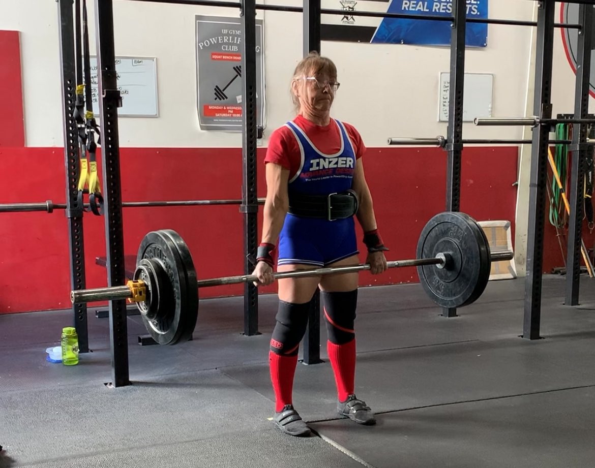 SydGravel's tweet photo. Very much looking forward to meeting others in the world of Powerlifting, (bench press, squat and deadlift) at the Butler Can-Am 2024  games. 
At 74 and 71 years of age it’s a privilege for us to still be able to lift amongst friends in the sport. See you on stage! https://t.co/eb6HBmRiMa