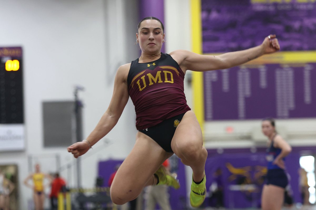 Podiums a Plenty for @UMDTFCC in Final Day of NSIC Indoor Track and Field Championship Recap, Results: umdbulldogs.com/news/2024/2/24…