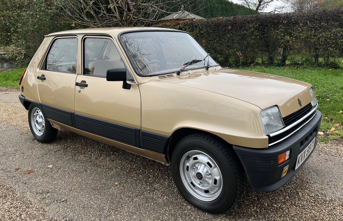 Given that ‘leaked’ images of the new Renault 5 have been released, your reminder that the design of the Mk1, one of the very first supermini hatchbacks, is now 52 years old. #Renault #Renault5 #classiccars