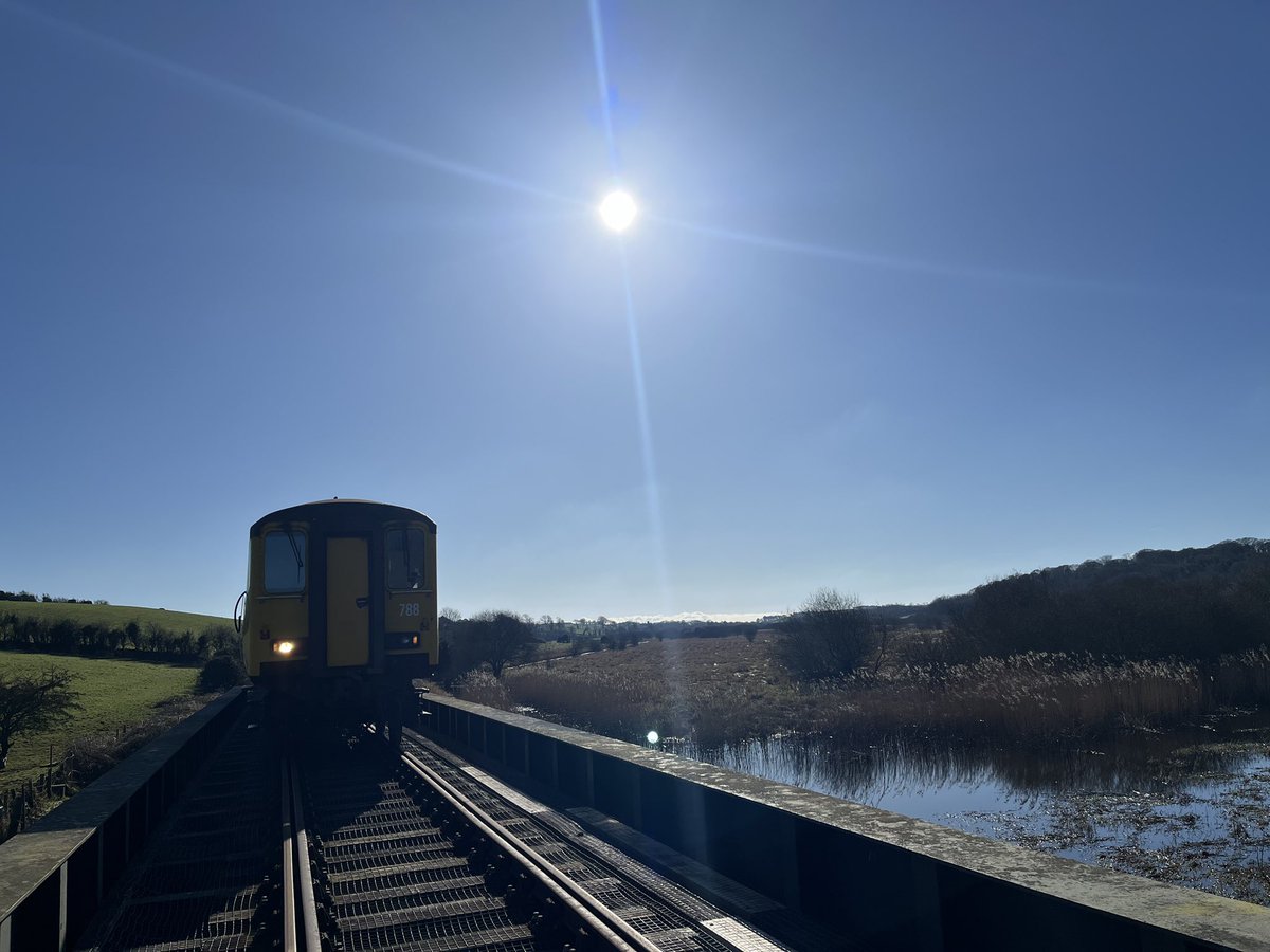 An absolutely stunning day for Mr Driver at @downrail yesterday.