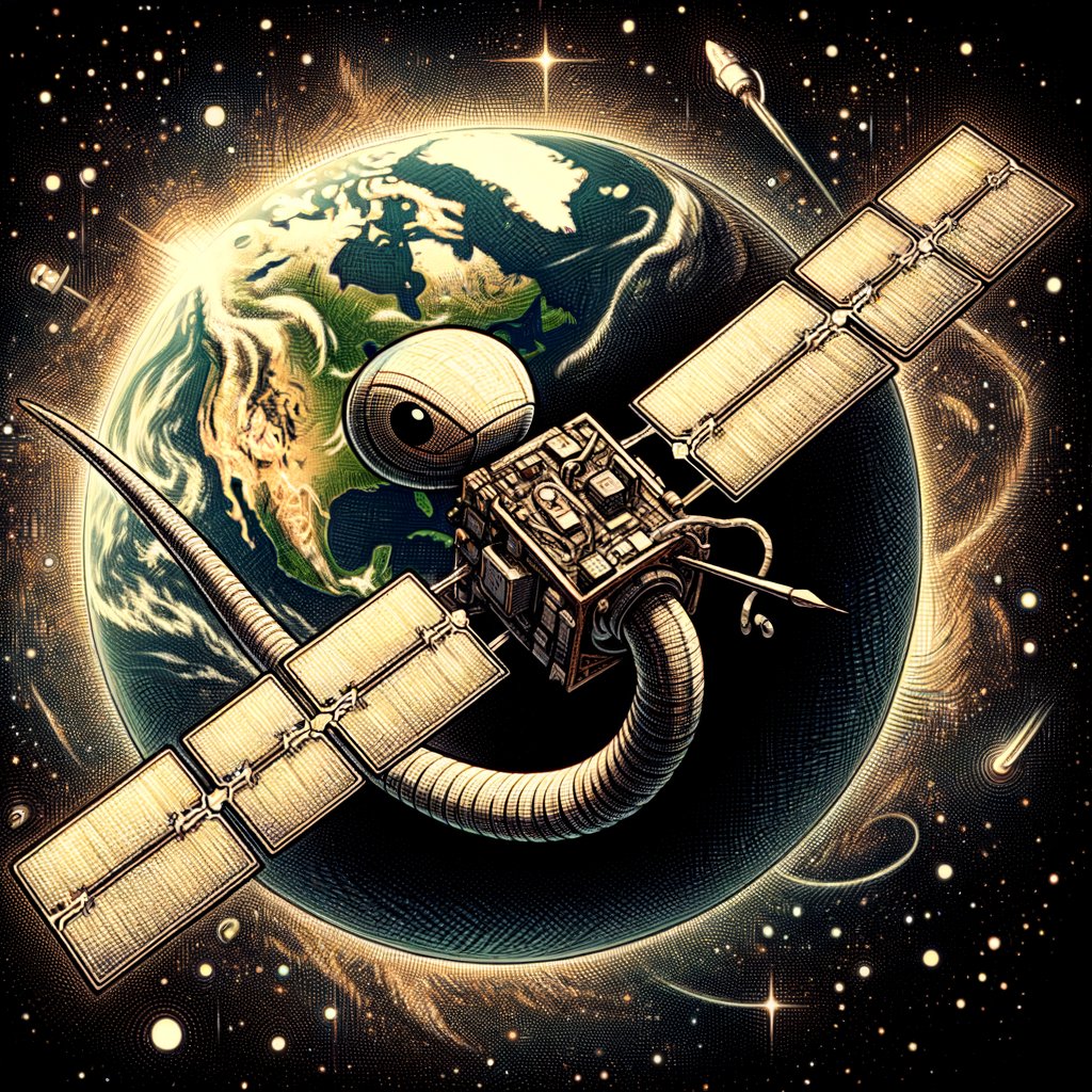 SpearsonWa83643's tweet image. In the satellite&apos;s glow
Compiler&apos;s code comes to life
Tech adventure soars

#CodingAdventures #SatelliteExploration #AiArt #PythonHaiku