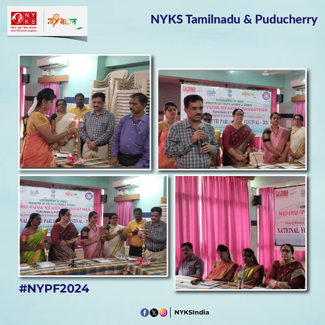 🌟Empowering Youth Voices🌟 State Youth Parliament (SYP) as part of #NYPF2024 was organised by NYKS Tamil Nadu & Puducherry at Govt. Youth Hostel, Adyar, Chennai. #YouthParliament #NYKS #TamilNadu