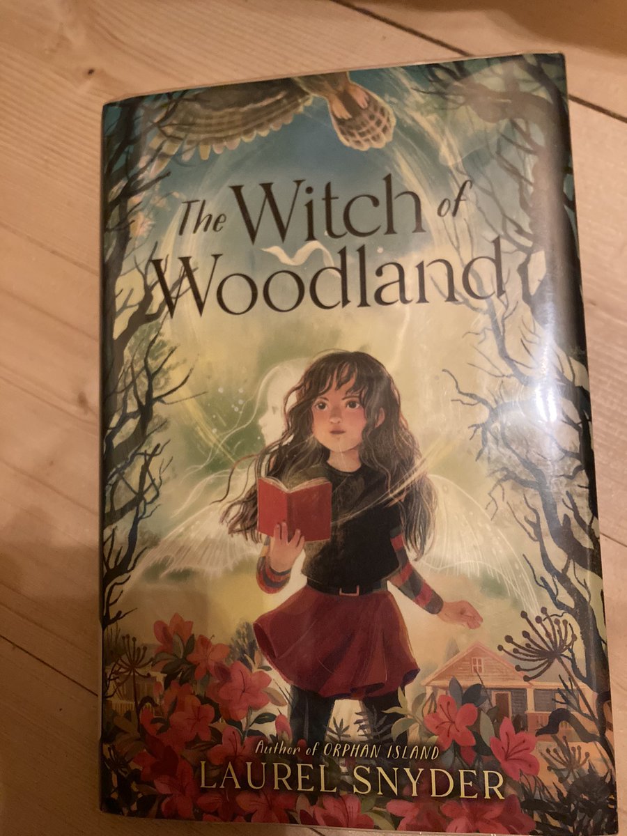 I just finished @LaurelSnyder stunning The Witch of Woodland! I want to give it the biggest squeeze hug! Zippy is smart and hilarious, i laughed every page and this book made the thirteen year old “part time Jew” in me feel seen like no other book I’ve ever read. Amazing stuff!