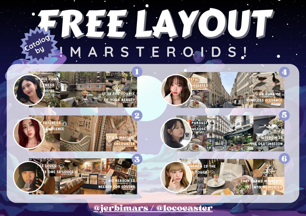 jerbimars's tweet photo. help rt/like?! thank you. #zonauang

halo, gua bawa 12 FREE layout dalam rangka 700 hari bersama @octofber dan @cakecanies.

🗳️ DM @jerbimars.
🗓️ : 25 Februari 2024.
⏰ : 19:30.

cek thread beserta ALT-nya, got it?. https://t.co/3EsodfeS1z