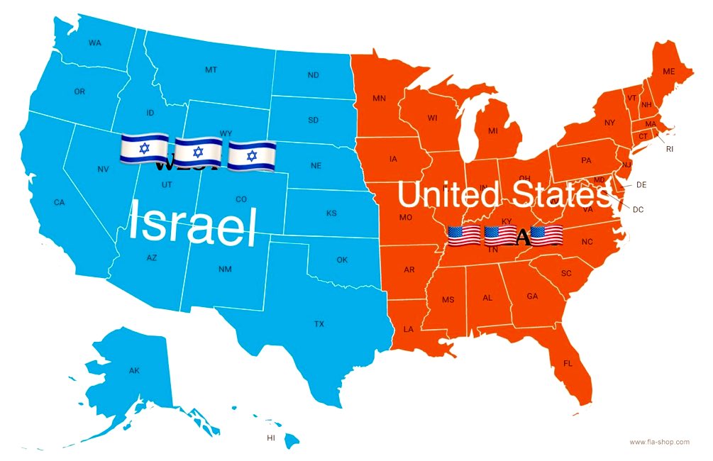 Another great 2 state solution. Probably the best yet.🇺🇸🇮🇱