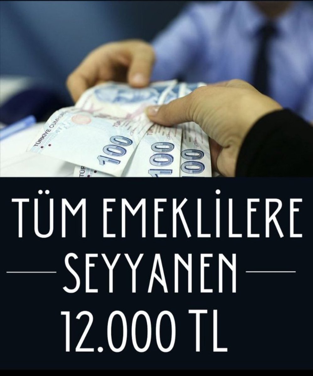 Emekli bütçeden aldığı pay, 
%8'e artması gerekirken

<a href="/Akparti/">AK Parti</a> bunu %5'in altına 
%2,6'ya düşürdü.Emekli Maaşı 
33 bin olması gerekirken 10 bin ₺

İŞTE şimdi aradaki HER AY 23 bin ₺ 'mizin 3 bin ₺ sini bayramda sadaka olarak bize lütuf gibi verecekler
#EmeklininOnuruylaOynama