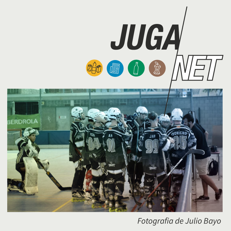 AjRubiNET's tweet photo. Juga Net, fem equip pel reciclatge! A les instal·lacions esportives prevenim residus als entrenaments i partits.
♻️Col·labora i llença cada residu al seu lloc i mantenir els espais nets.
#juganet https://t.co/G6laAyGXib