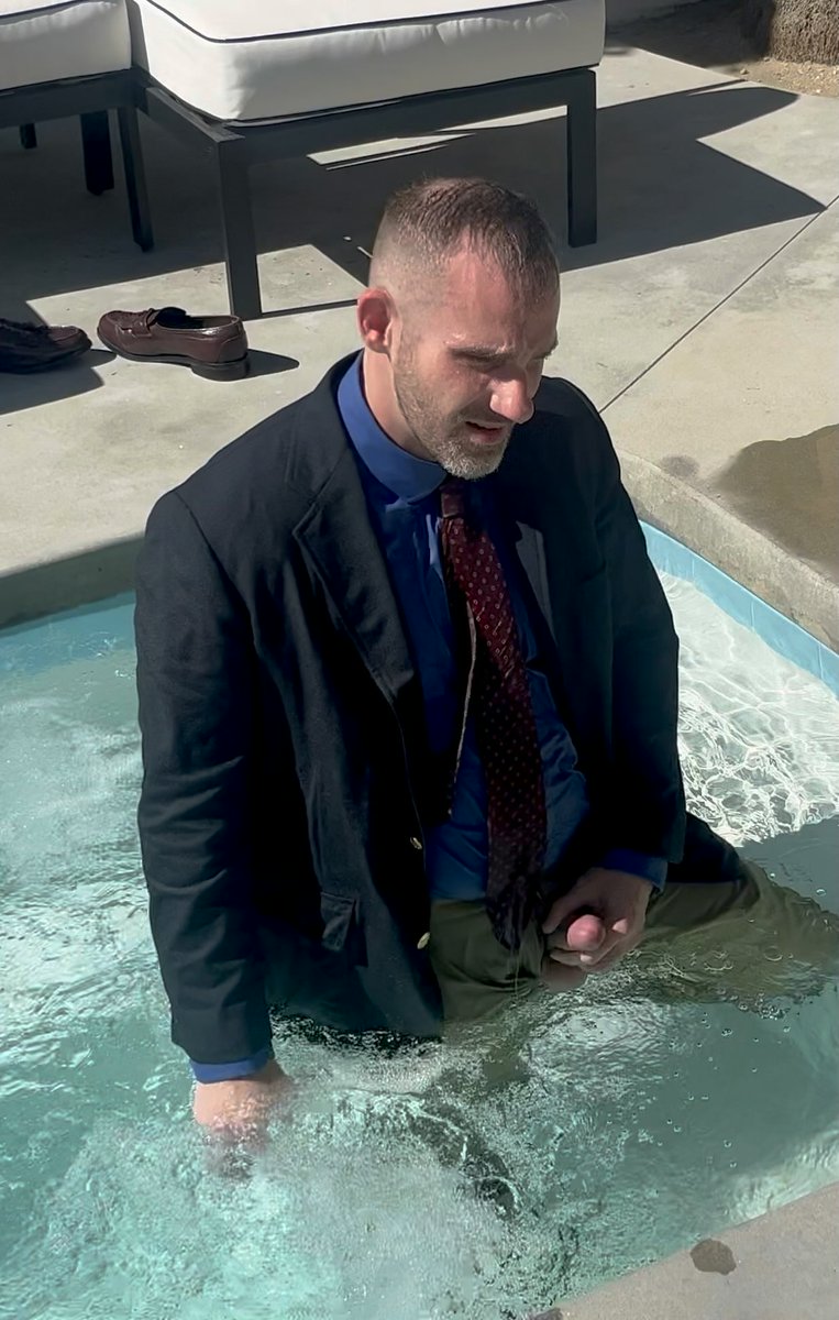 Nothing like a day at the pool #menatplay #gaysuits #suitedgay