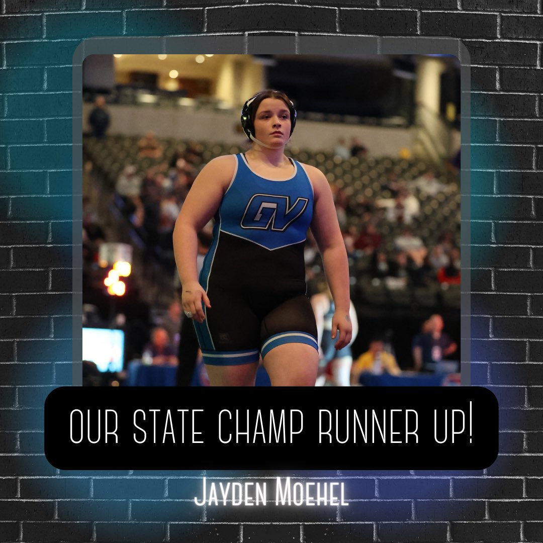 We are so proud of what Jayden has accomplished this year. We can’t wait to see what she does next year! <a href="/WrestlingGV/">GrainValleyWrestling</a>
