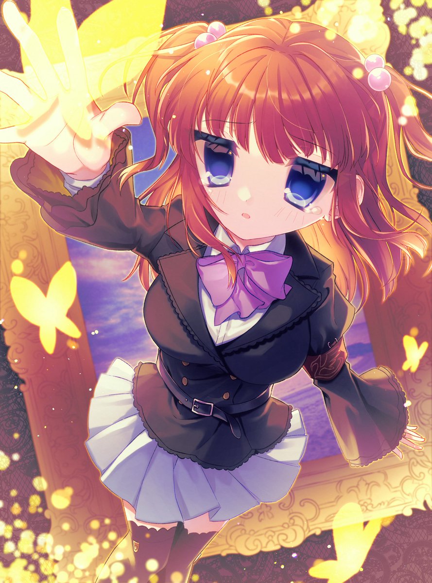 hitosazi0000's tweet image. #うみねこのなく頃に #うみねこ #Umineko #うみねこFA 

右代宮縁寿さんを描きました🦋
#うみステ EP4も楽しみ！（気が早い）