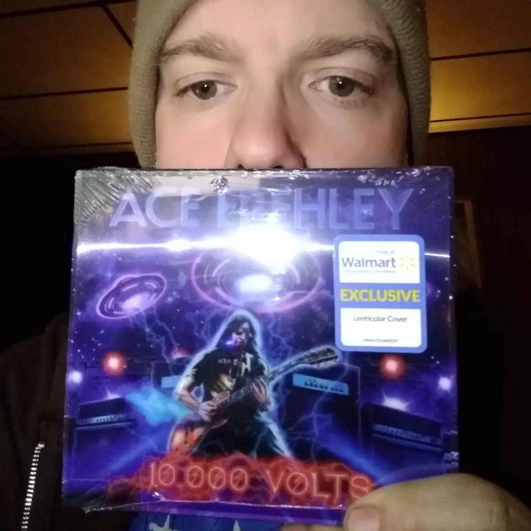 #AceFrehley #10000Volts Got this today...