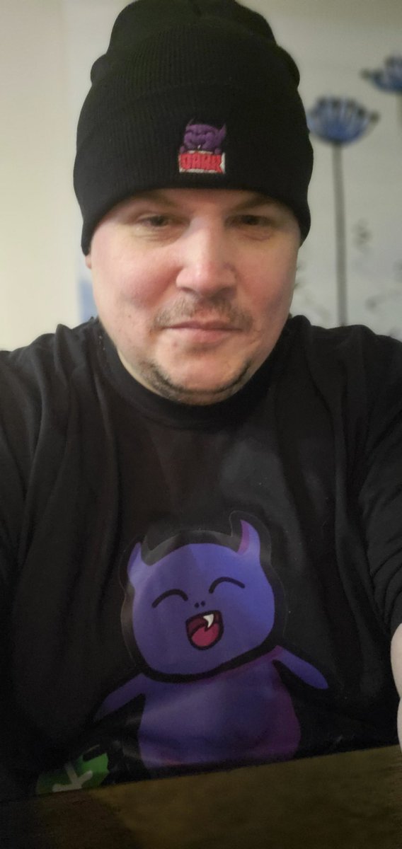 KattatoniaTTV's tweet image. Kris is so happy with the items I chose for him from the new merch shop!! 

#fourthwall #kattscrypt