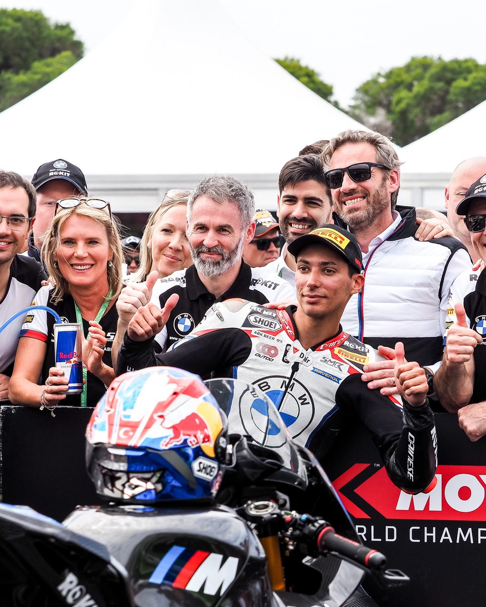 First podium with BMW for <a href="/toprak_tr54/">7oprak</a> 🥉✨

#AustralianWorldSBK 🇦🇺