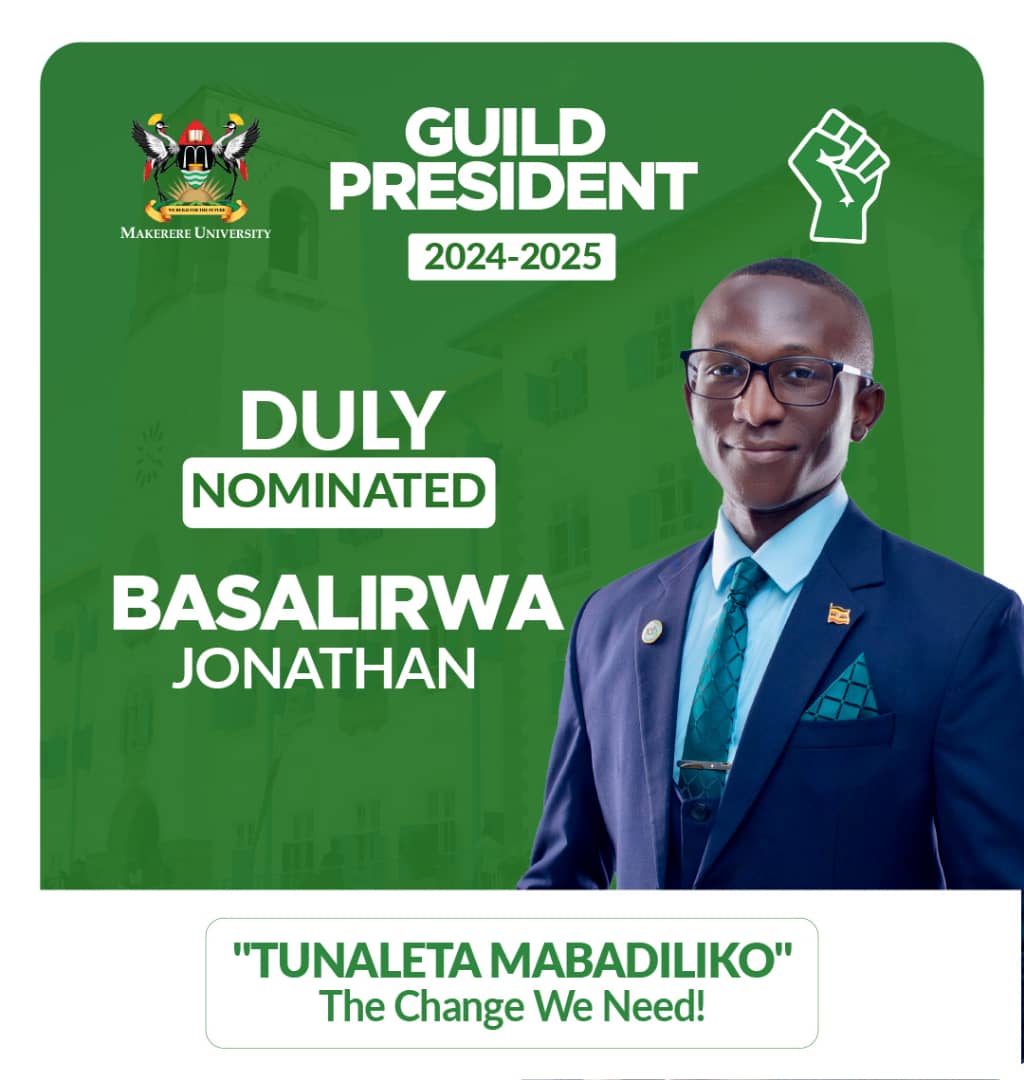 BasalirwaJB's tweet photo. #Mak90thGuild
#MakDecides2024
#Basalirwa4Guild
🚨LIVE TV DEBATE!🚨
Tomorrow, Monday/26th/February/2024 at exactly 2pm-4pm on Urban TV, I'll be part of a distinguished panel on a live TV debate of Makerere University's 90th Guild Presidential Candidates (2024-2025).
Gallant Makerereans, Let's all tune in, watch and listen keenly as I share my views on #TheChangeWeNeed! @Makerere University.
Yours truly,
BASALIRWA JONATHAN, JB. 🤍💚✅
90th Guild Presidential Candidate, Makerere University-2024/2025.
"TUNALETA MABADILIKO" ✊🏼
The CHANGE We Need! 💯
#BASALIRWA4GUILD 🤍💚✅
#TUNALETAMABADILIKO ✊🏼

@UrbanTVUganda @newvisionwire @ubctvuganda @MakGuild @DICTSMakerere @DOS_Makerere @MakerereAR @MakerereEl67825 @MakCoBAMS @MakerereCHUSS @MaKCEES @MakerereCHS @MakerereLaw @MakerereLibrary @MakCEDAT @MakCOVAB @MakCoCIS @MakCAES @MakCoNAS