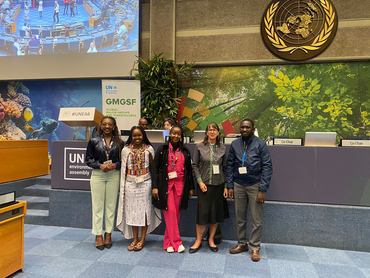 Young Green Anglicans at UNEA-6
Major Groups and Stakeholders
GAM Kenya
@EpiscopalUN @UNEPFaith4Earth @AnglicaninKenya 
@DennisNthenge @ArchbishopSapit @aacc_youth @AnglicanUN