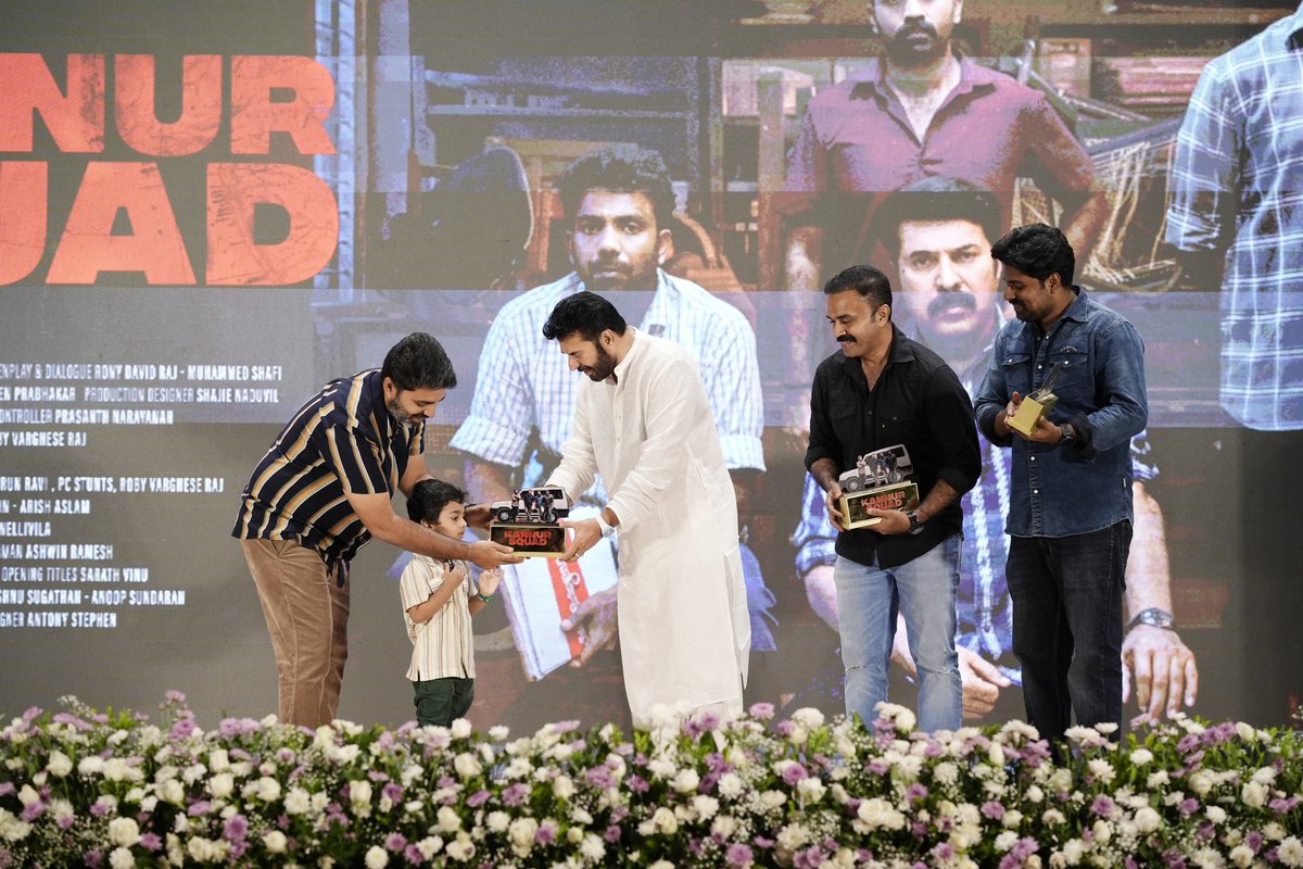 mammukka's tweet photo. #KannurSquad and #KaathalTheCore Success Celebration 😊 https://t.co/eKq96IrjZ5