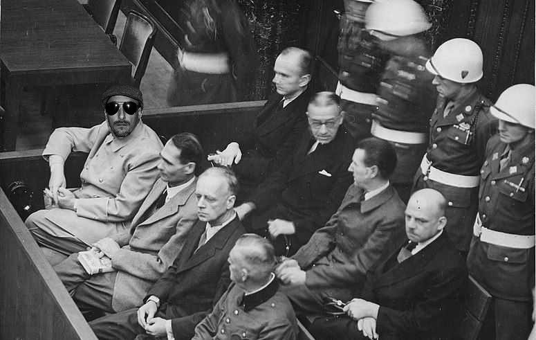 I was doing a little reading about the Nuremberg trials as a man has occasion to do when between moments of thinking about the Roman Empire I ran into this photo... 

#RoguesGallery
@Iron0xcid3 
@C9MSK8 
@RedStrider2099 
@JackTarLad 
@SelRedwine
@Nemesystemic 
@GHAL8604