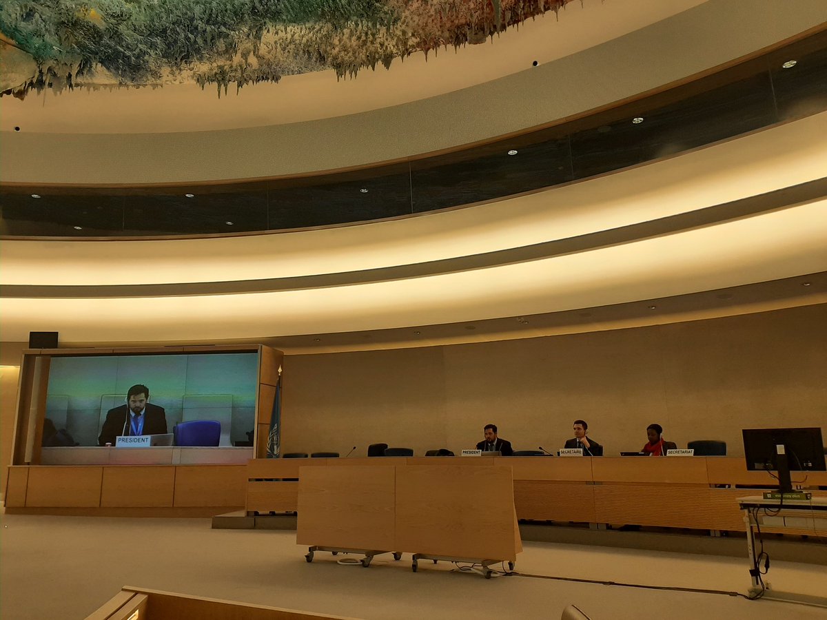 At the 31 session of Human Rights  Council Advisory Committee  members agreed to continue to work on  two important issues -  Human Rights implications of new and emerging technologies in the military domain and Neurotechnology and human rights. A very productive session.