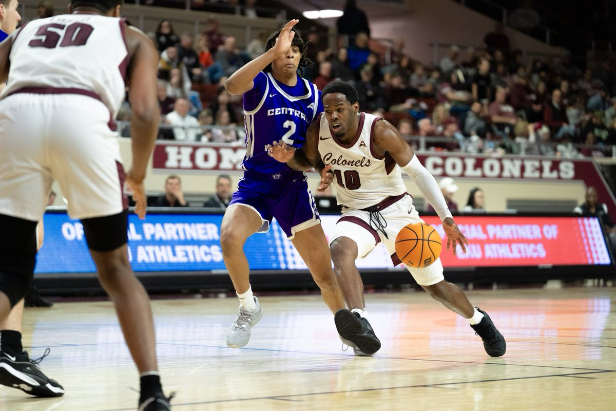 SportsEP's tweet image. Eastern Kentucky University (17-11, 12-2 ASUN) was able to clinch at least a share of the ASUN regular season title with a valiant 95-82 victorious effort against Central Arkansas (9-22, 5-10 ASUN) on Saturday.

Read more on our site, link in bio.